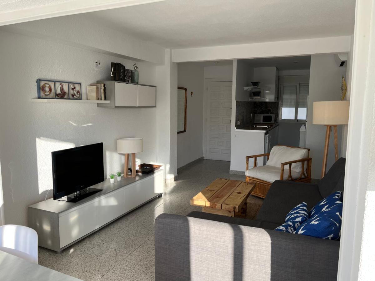Apartamento RosarioyEmma - Primera línea de playa con vista mar Jávea Exterior foto